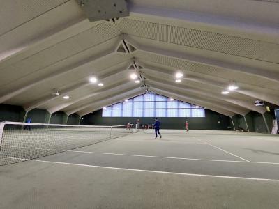 Tennishalle testen - für Mitglieder GRATIS